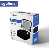 Soulima XL kozmetična torba z LED ogledalom in organizatorjem za ličila | Shoptok.si
