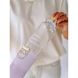 Equa Mismatch Posoda za vodo + embalaža iz umetnega usnja barva Lila 750 ml | Shoptok.si