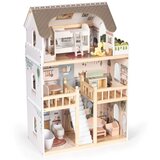 ECO TOYS Drvena kućica za lutke Laura s namje&amp;scaron;tajem Slike