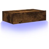 TV ormarić s LED svjetlima boja dimljenog hrasta 60x35x15,5 cm | shoptok.hr