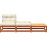  Vrtna sofa bez naslona za ruke s jastucima i tabureima | shoptok.hr