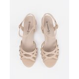 GOODIN Beige sandals with leather insole | Shoptok.si