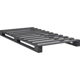 Maison Chic Posteljni okvir - Dvoposteljna postelja - Zakonska postelja iz palet siva trdna borovina 100x200 cm, (21694499) | Shoptok.si