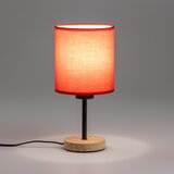  Brilagi - Stona lampa NUBILA WOOD 1xE27/25W/230V hrast/crvena | Eponuda.com