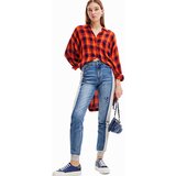 Desigual Kavbojke moder denim / siva | Shoptok.si