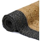  Tepisi za područja Prirodna i tamnosiva 60 x 200 cm Juta | shoptok.hr