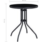  3-dijelni bistro set crni i antracit | shoptok.hr