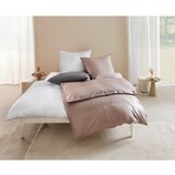Curt Bauer POSTELJNINA BENTE 140/200 cm damast bela | Shoptok.si