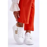 Kesi Women's sneakers white and gold Diahna