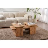 Hanah home Klub sto Sanctuary, 110x41.5x45cm, Smeđa | Eponuda.ba