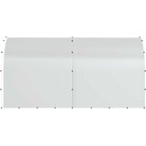 Kokošinjac Srebrna 400 x 200 x 200 cm Pocinčani čelik | shoptok.hr