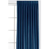 Filumi Modra žametna zavesa za delno zatemnitev 265x250 cm Velto – | Shoptok.si