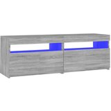 vidaXL TV omarica z LED lučkami siva sonoma 120x35x40 cm, (20732750) | Shoptok.si