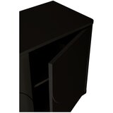 MOME Črna komoda 180x75x40 cm Solei – | Shoptok.si