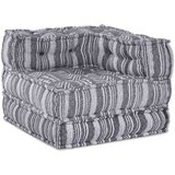  Modularni kauč Prugasti 2 pcs Siva 70 x 70 x 54 cm tkanina | shoptok.hr