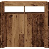  Komoda s LED svjetlima boja drva 80x35x75 cm konstruirano drvo | Eponuda.com