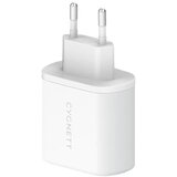 Cygnett 2x USB-C 35W omrežni polnilnik (bela), (21065615) | Shoptok.si