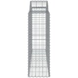  Lučne gabionske košare 9 kom 200x50x120/140cm pocinčano željezo | shoptok.hr