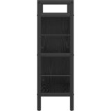  Polica Crni hrast 75 x 30 x 91 cm Konstruirano drvo | shoptok.hr