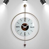 WALLXPERT VLNT01BRBE Višenamenski Metalni Zidni Sat Cene