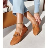 Gemre Scaletta chain loafers warm brown | shoptok.hr