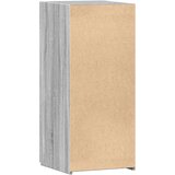  Komoda siva boja hrasta 40 x 42,5 x 93 cm od konstruiranog drva | shoptok.hr