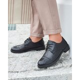 Resti Openwork black women's eco leather half shoes Azedvo- Footwear | shoptok.hr