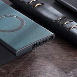 INORCO Za Samsung Galaxy S23 PU usnjeno ohišje TPU+PC hrbtni pokrov telefona združljivo s polnilnikom MagSafe, (22035884) | Shoptok.si