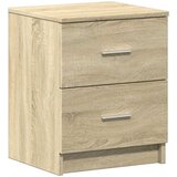  Noćni ormarići 2 kom s 2 ladice Sonoma hrast 40x36x50 cm | shoptok.hr