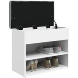  Klupa za cipele bijela 62x32x50 cm inženjerski drvo | Eponuda.com