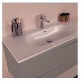 Hanah home Kupatilski ormarić sa umivaonikom i ogledalom (2 komada) Serenity Grey | Eponuda.com