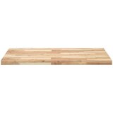 Stolna ploča 100x70x4 cm pravokutna od masivnog drva bagrema | shoptok.hr