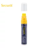 SECURIT Marker z vodoodporno tekočo kredo ®, 15 mm, rumen