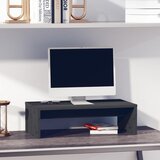 vidaXL Stojalo za zaslon sivo 50x27x15 cm trdna borovina Cene