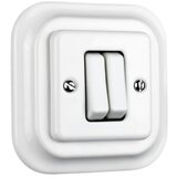  Elhard - Keramički retro regulator za žaluzine sa belim ramom | Eponuda.com