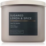 Bath & Body Works Sugared Lemon & Spice dišeča sveča 411 g Cene