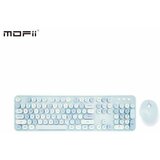 MOFII wl sweet retro set tastatura i miš u plavoj boji cene