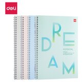Deli SVESKA A4 SPIRALNA GRADIENT BOJE 60 lista, 70g papir, DIKTO ELA460 | ePonuda.com