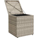  Vrtni stolci s jastucima 2 kom svijetlo sivi 40x40x43 cm | shoptok.hr