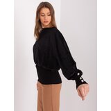 RUE PARIS Blouse-RV-BZ-7348.11-black | Shoptok.si