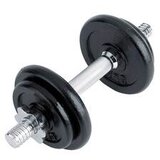 Orion dumbbel sa crnim diskovima - 10 kg | ePonuda.com