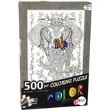 Colours Puzzle 500 Elephant | shoptok.hr