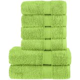 Furnova Komplet brisač iz bombaža 6-delni SOLUND zelena 600 gsm, (21916509) u
