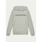 Calvin Klein Jeans Jopa Logo IU0IU00601 Siva Regular Fit
