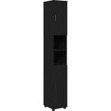 vidaXL Komplet pohištva za kopalnico 5 pcs Črna 61 x 35 x 64 cm | Shoptok.si