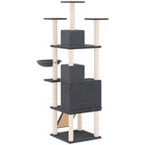  Penjalica za mačke sa stupovima za grebanje tamnosiva 175 cm | shoptok.hr