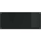 vidaXL Kuhinjski zaštita 2 pcs Crna 120 x 50 cm | shoptok.hr