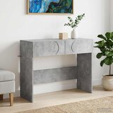  Konzolna stolica Betonska siva 96,5 x 38 x 75 cm | shoptok.hr