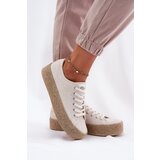 Lee Cooper Womens Platform Sneakers With Weaving | shoptok.hr