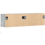vidaXL Stenska TV omarica z LED lučkami siva sonoma 140x31x38 cm | Shoptok.si